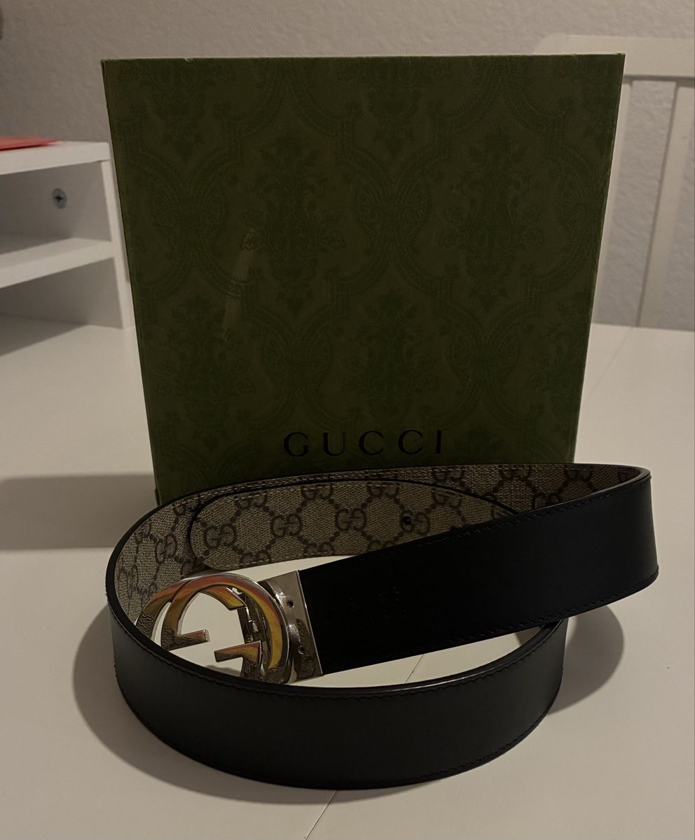 Gucci Cinture: Ceinture Gucci Interlocking G – Usato da Praz (Vully) venduto da Footzone.ch 1