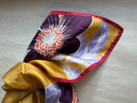 Foulard soie ÉPICÉ 66cm
