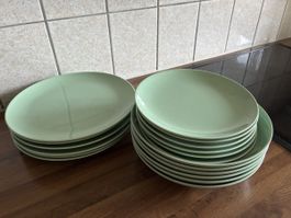 IKEA Teller 18 tlg. Grün