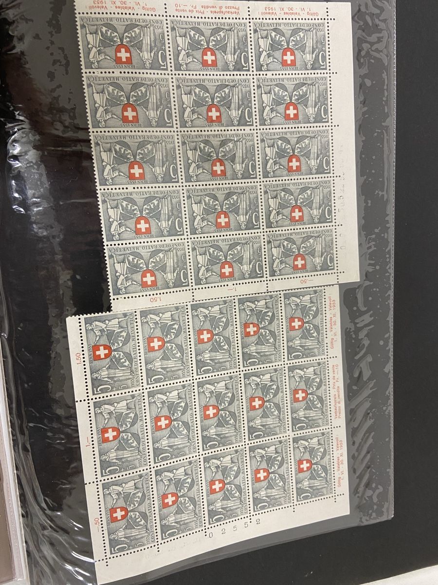 Tous les timbres: Lot Block Briefmarken  – D'occasion à Dietikon par brocki-eyra 5