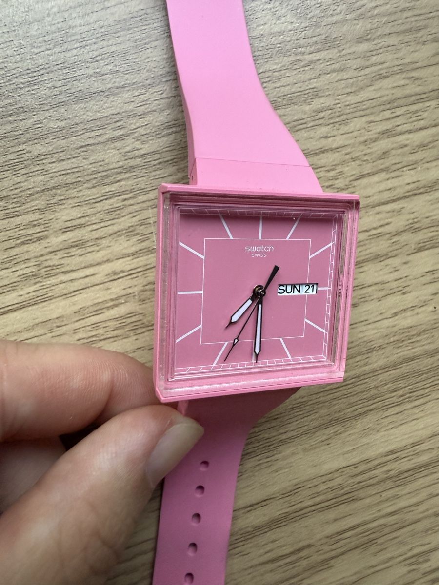 Swatch Orologi: Swatch Uhr Square – Usato da Berikon venduto da chuchu 1