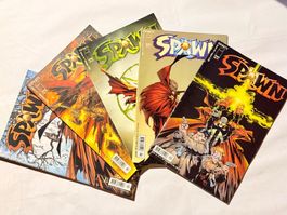 Spawn Comics Infinity Image 4er Set /Zustand gebraucht
