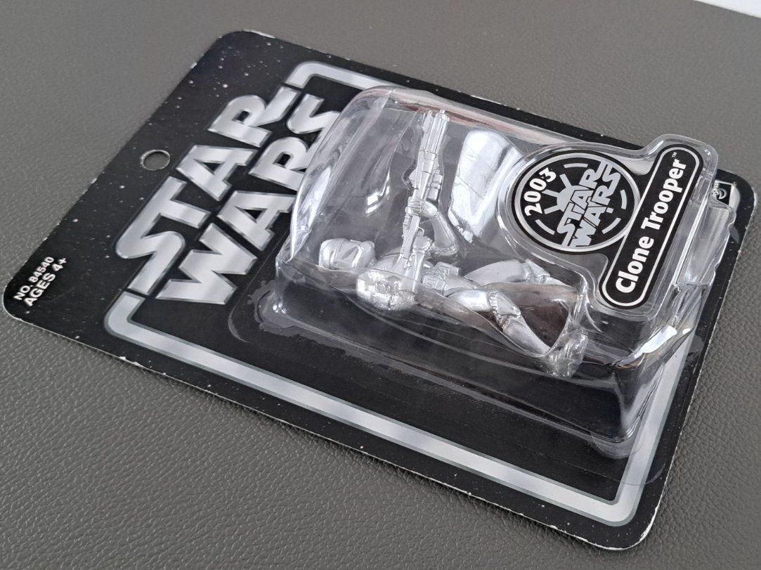 Star Wars Statuette: Star Wars | Silver Clone Trooper 2003 | Hasbro – Nuovo (secondo la descrizione) da Reiden venduto da Zizki 1