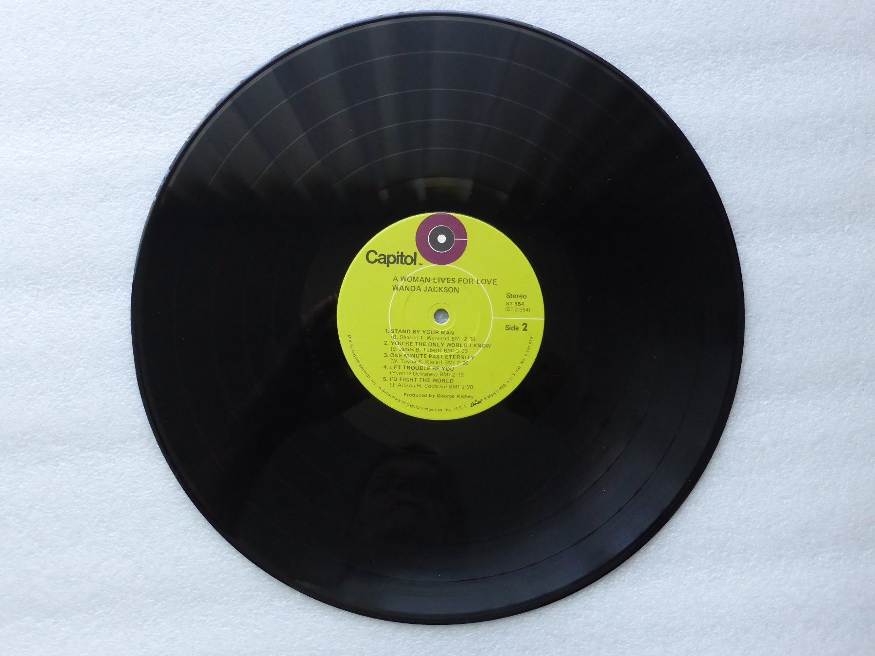 Dischi in vinile: VINYL  LP   WANDA JACKSON mit ORIGINAL UNTERSCHRIFT – Usato da Küssnacht am Rigi venduto da Sunnestrahl 3