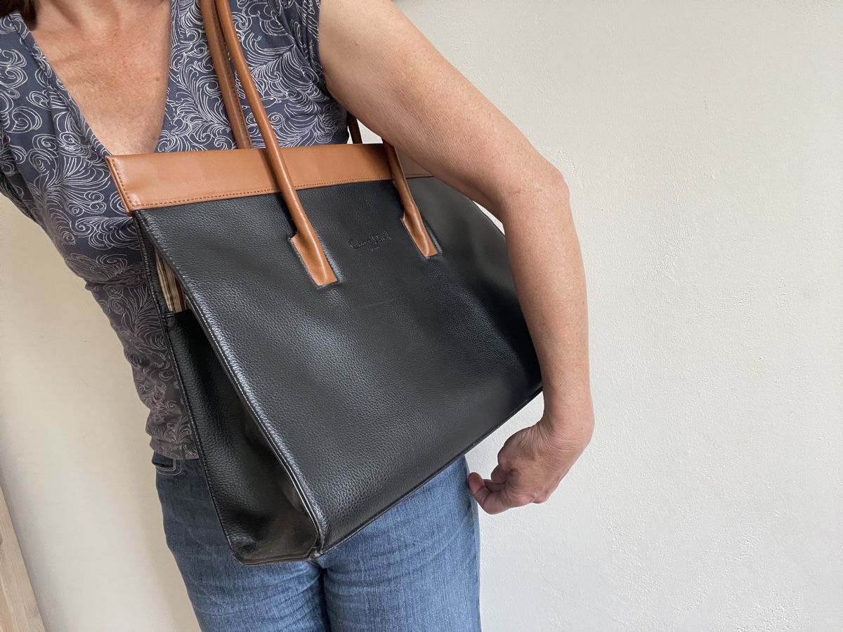 Borse da donna: Leder-Handtasche von Cleo&Patek – Nuovo (secondo la descrizione) da Zürich venduto da Nofretete10 1