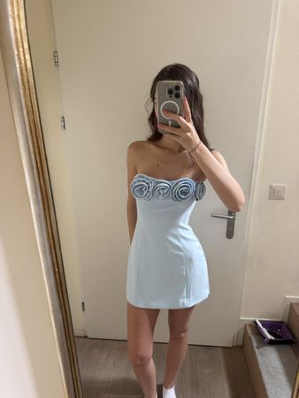 Peppermayo light blue mini dress EU 34