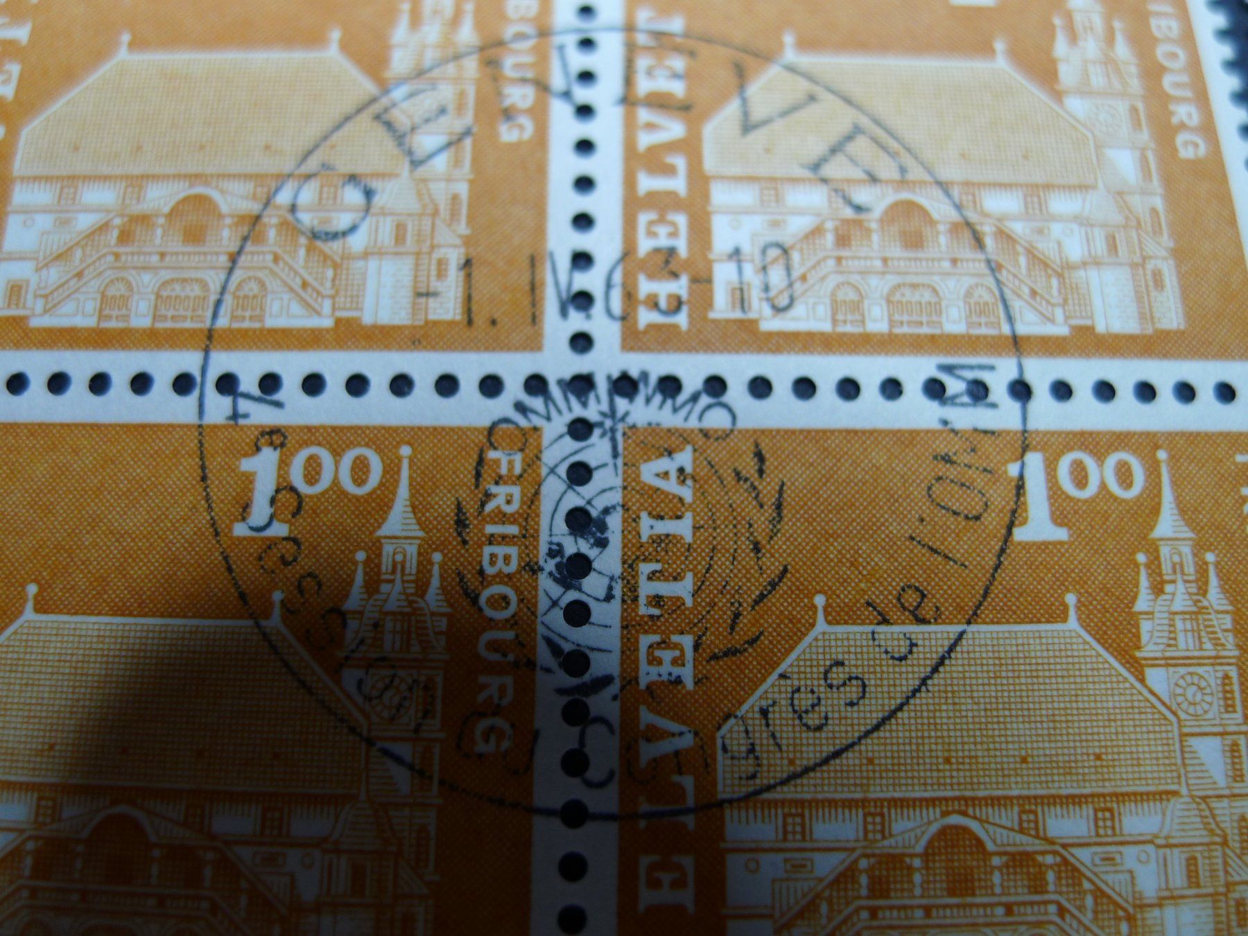 Tutti i francobolli: 1960 Nr. 355-372 im 4er Block gestempelt – Usato da Dagmersellen venduto da wyss1982 1