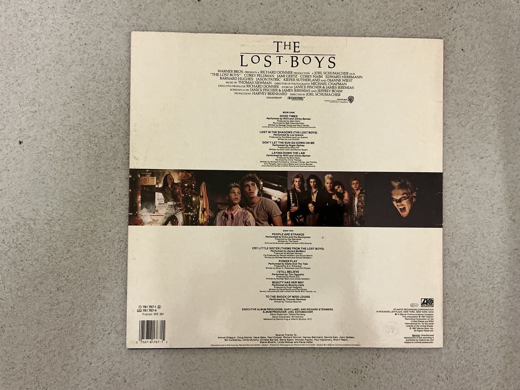 Dischi in vinile: Soundtrack LP -  The Lost Boys – Usato da Winterthur venduto da Tumko_7_Vinyl 1