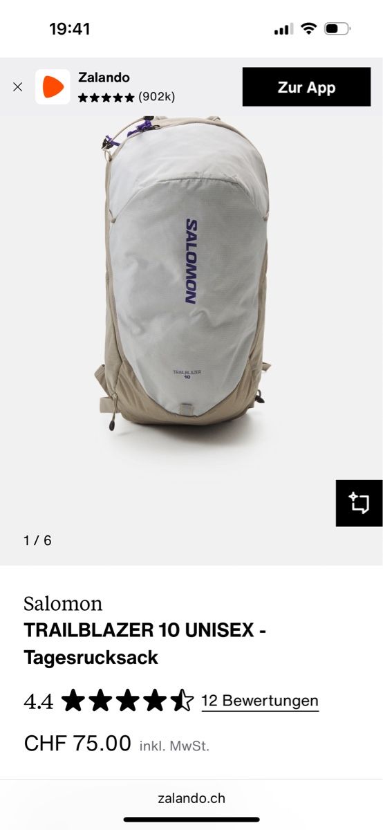 Borse: Sport Tasche Solomon 10L – Nuovo e nell'imballaggio originale da Emmenbrücke venduto da Marktonline 3