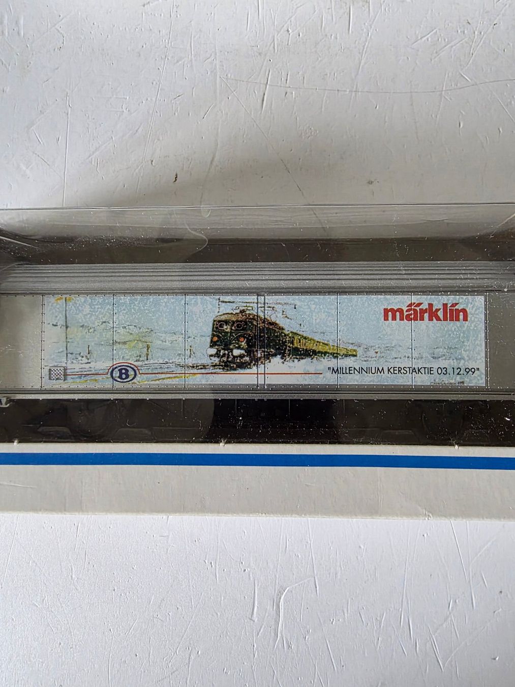 Märklin Modellini di ferrovie: 3 Stück verschiedene Schiebewandwagen, Sondermodelle – Nuovo e nell'imballaggio originale da Seuzach venduto da Loeckeli01 2