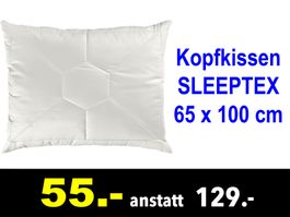 🔴  Kopfkissen SLEEPTEX 65 x 100 cm /512B