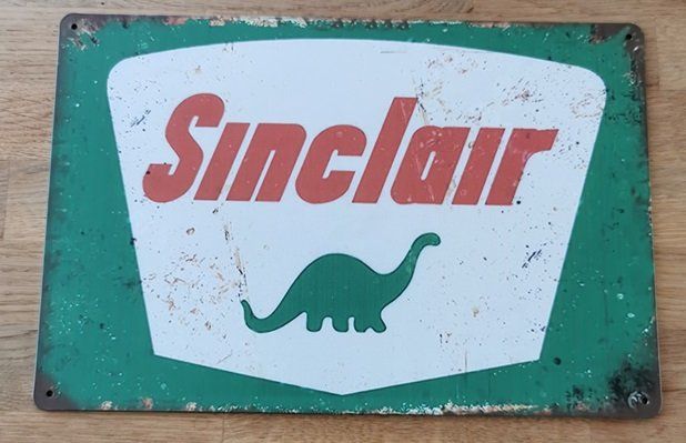 Sinclair Motor Oil - Blechschild (neu Ovp) 