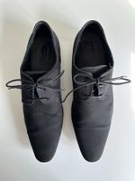 Herren Schuh, schwarz, elegant-sportlich, Grösse 41