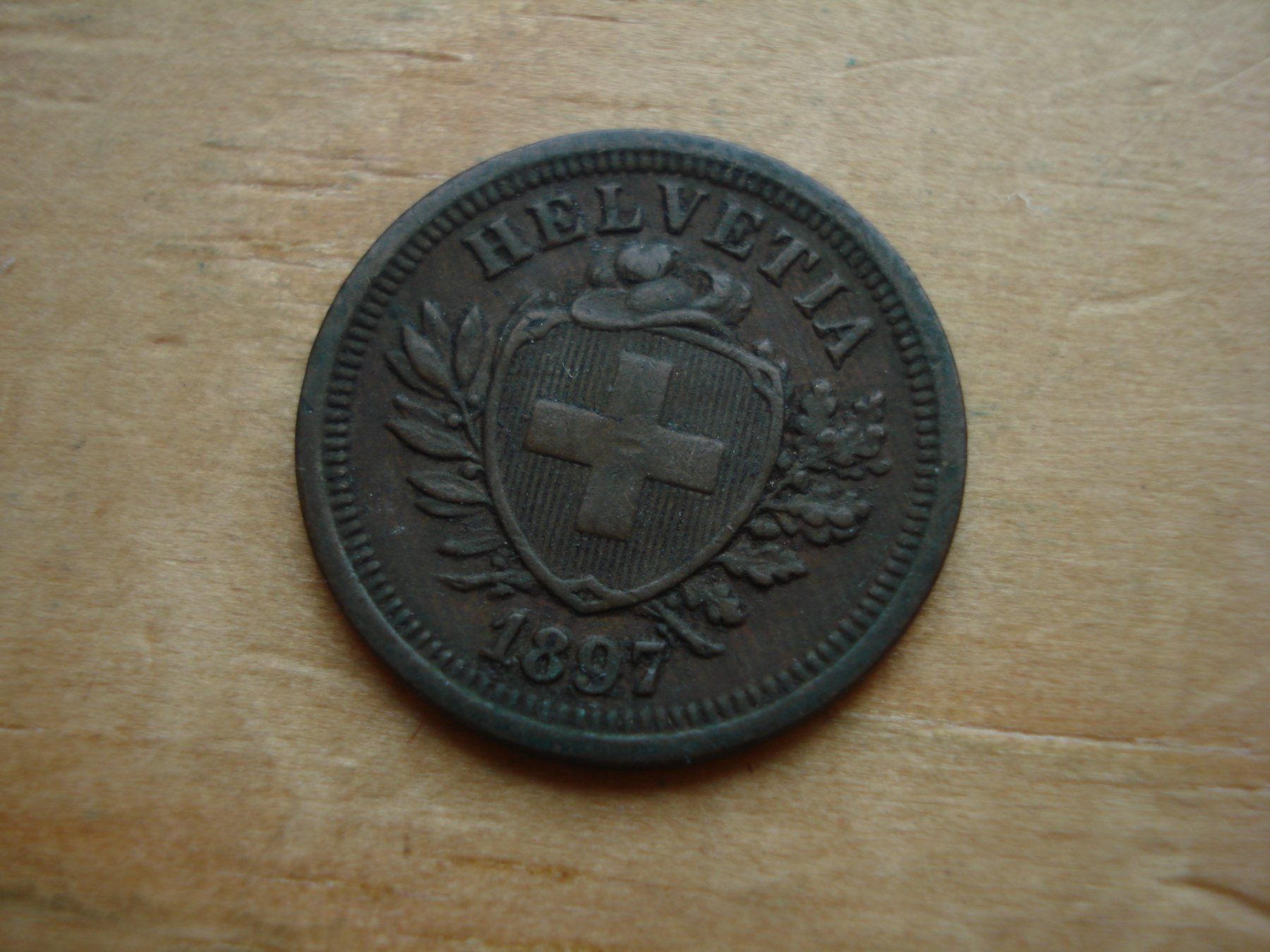 Tutti le monete: (W5) 1 Rappen 1897 – Usato da Erlach venduto da Net-Coins
