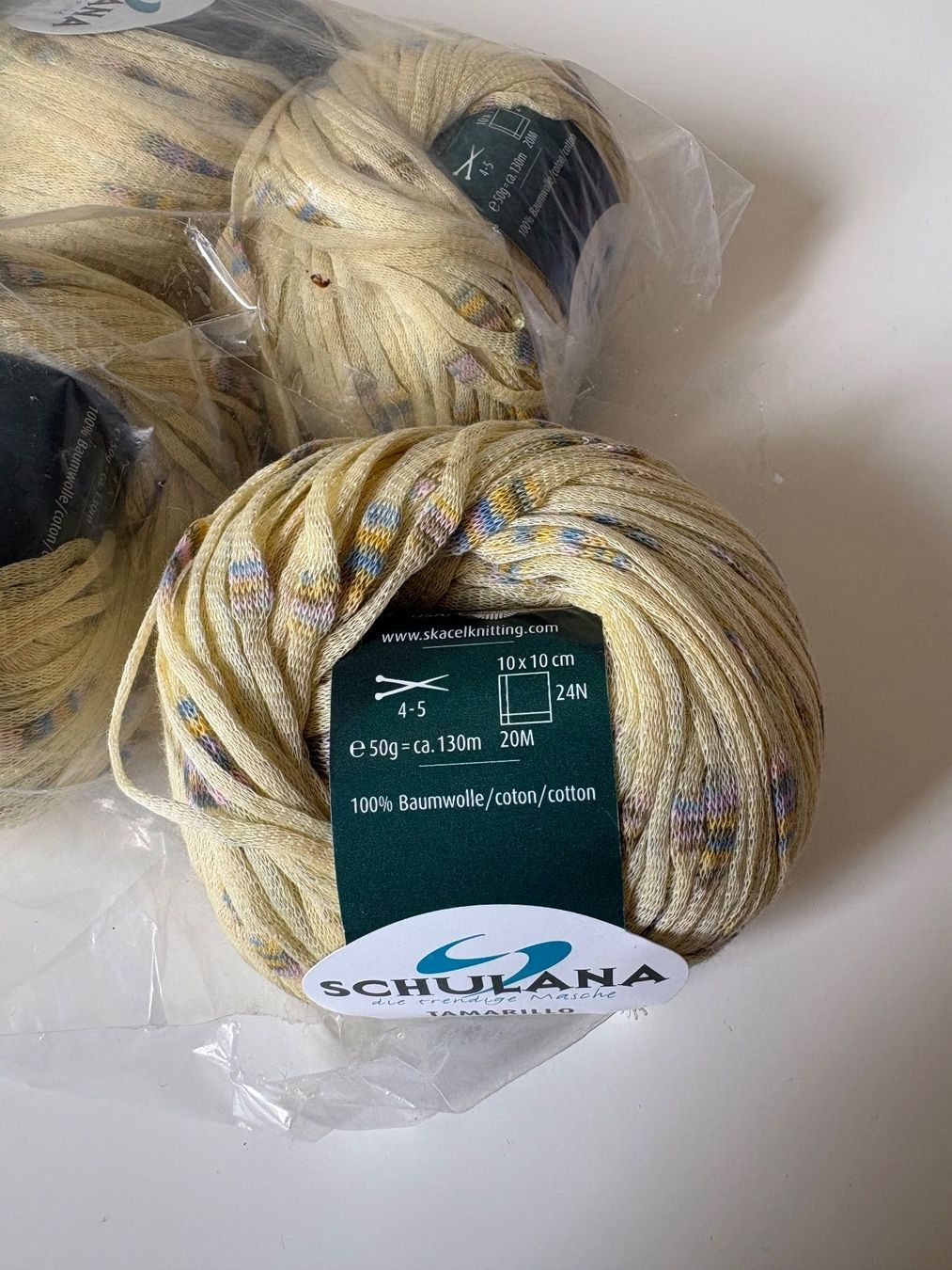 Lana: Lot de 500g cotons schulana – Nuovo e nell'imballaggio originale da Vallorbe venduto da Savannah03 1