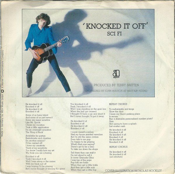Schallplatten: Robertson B.A.: Knocked It Off 7" – Neu und originalverpackt aus Steinhausen von Vilivinili 1