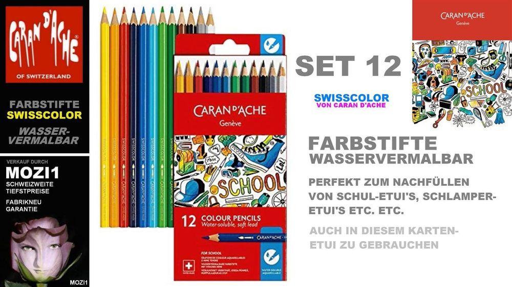 Caran d Ache Neocolor II aquarel waspastel - 002 Silver Grey - Arts and