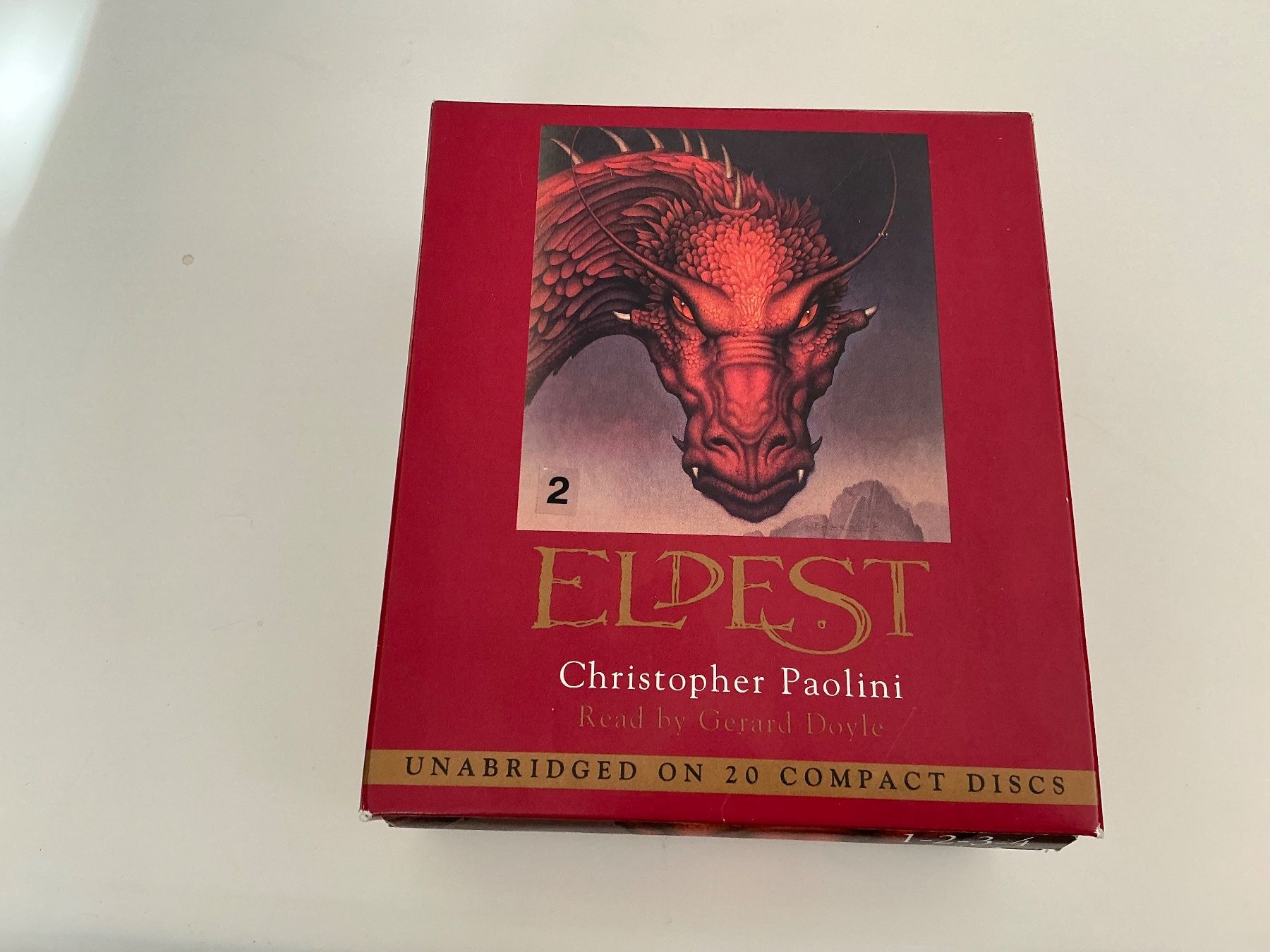 Audiolibri: Christopher Paolini / ELDEST Hörbuch / 20 CDS / Englisch – Usato da Dübendorf venduto da Troll_88
