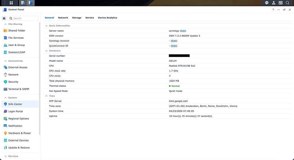 Server: Synology DS124 inkl. 2TB SSD – Gebraucht aus Zug von tho_b78v 4