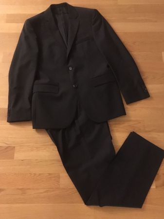 Hugo Boss Nadelstreifenanzug Gr. 48