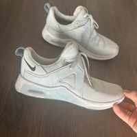 White Nike Air Max trainers