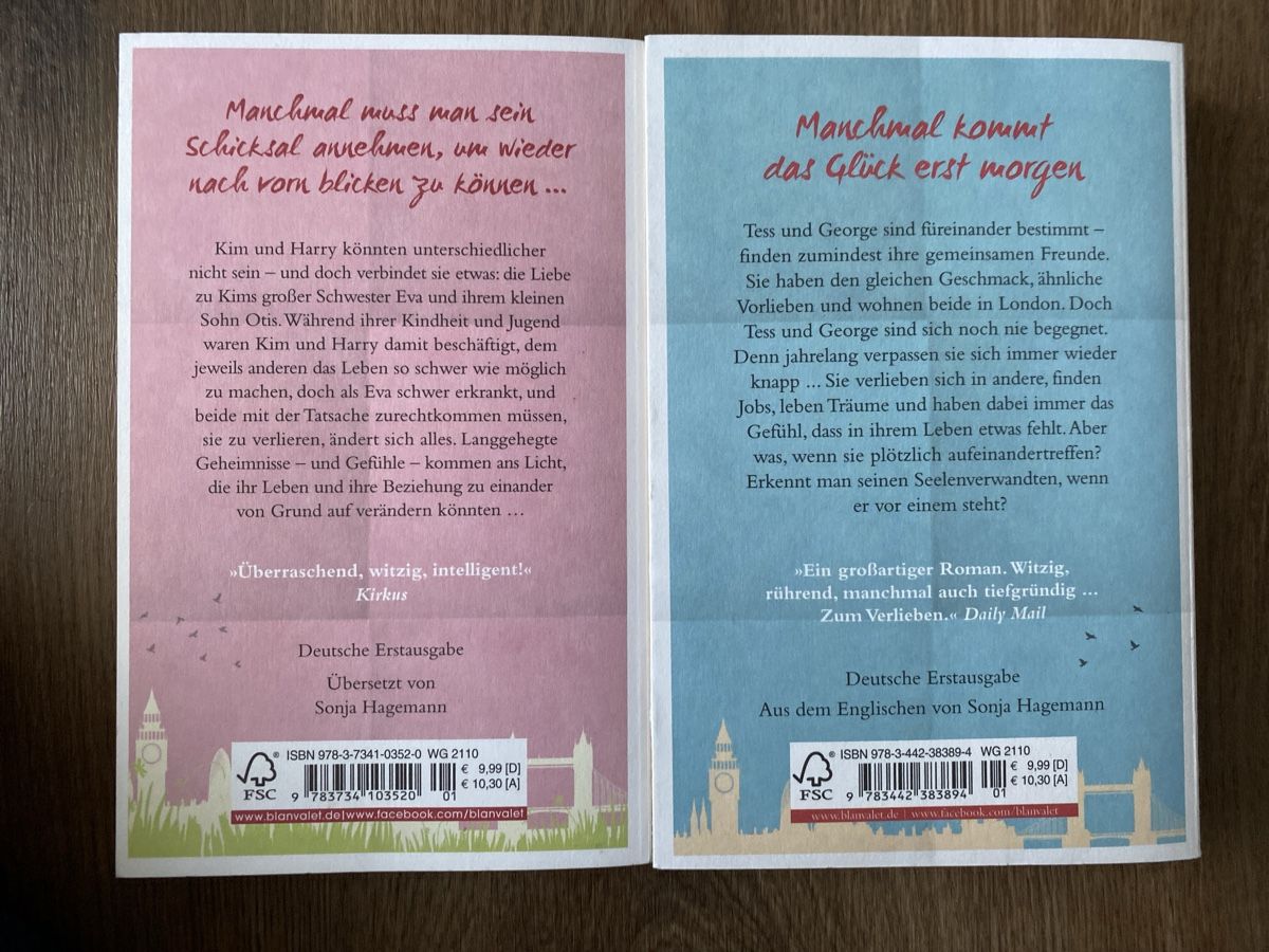 Libri: Marianne Kavanagh: Zwei Romane – Usato da Schlosswil venduto da maga09 1