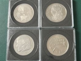 Münzen CH 5FR  1975-1984
