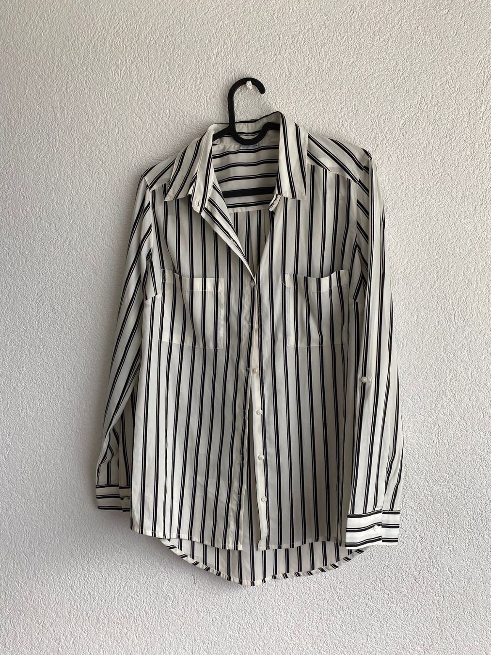 Camicette: Chemise rayures noire et blanche – Usato da Montreux venduto da Iza_81199