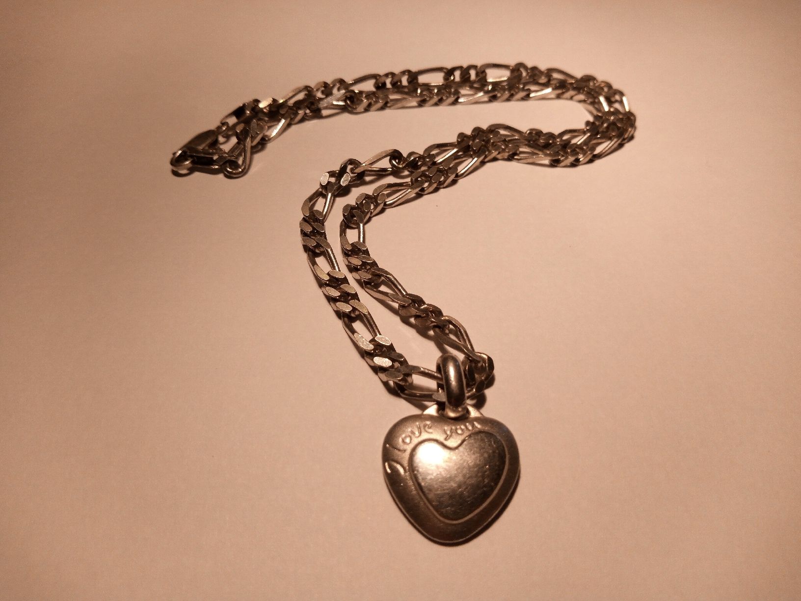 Catenine: Collana Argento 925 "I love you" – Usato da Linescio venduto da Pablo.wild