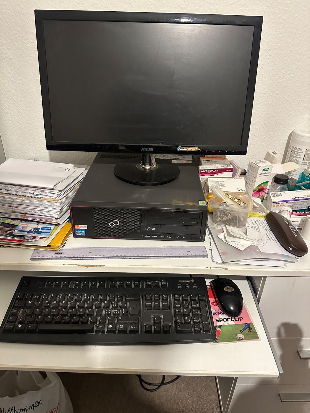 Fujitsu PCs: Fujitsu Computer mit Brother Drucker – D'occasion à Urtenen-Schönbühl par Amg