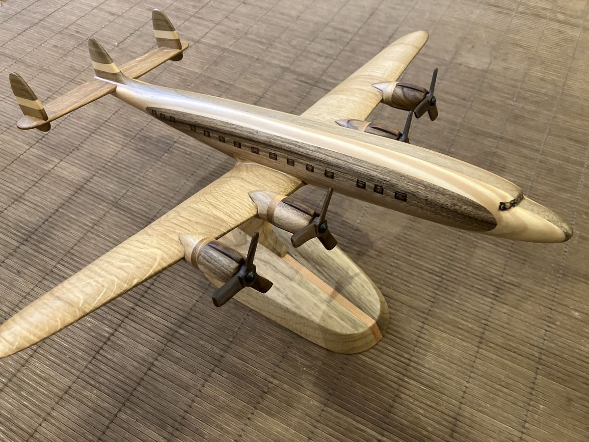 Lockheed Modellbausätze & Standmodelle: Lockeed „Conni“ Super Constellation Modell – Neu und originalverpackt aus Erlenbach im Simmental! von Simmentaler-Perlen 1
