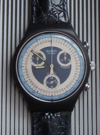 Swatch Orologi: Swatch Chrono Silver Star SCN102, 1990 – Nuovo e nell'imballaggio originale da Grüningen venduto da ald_8cjy 6