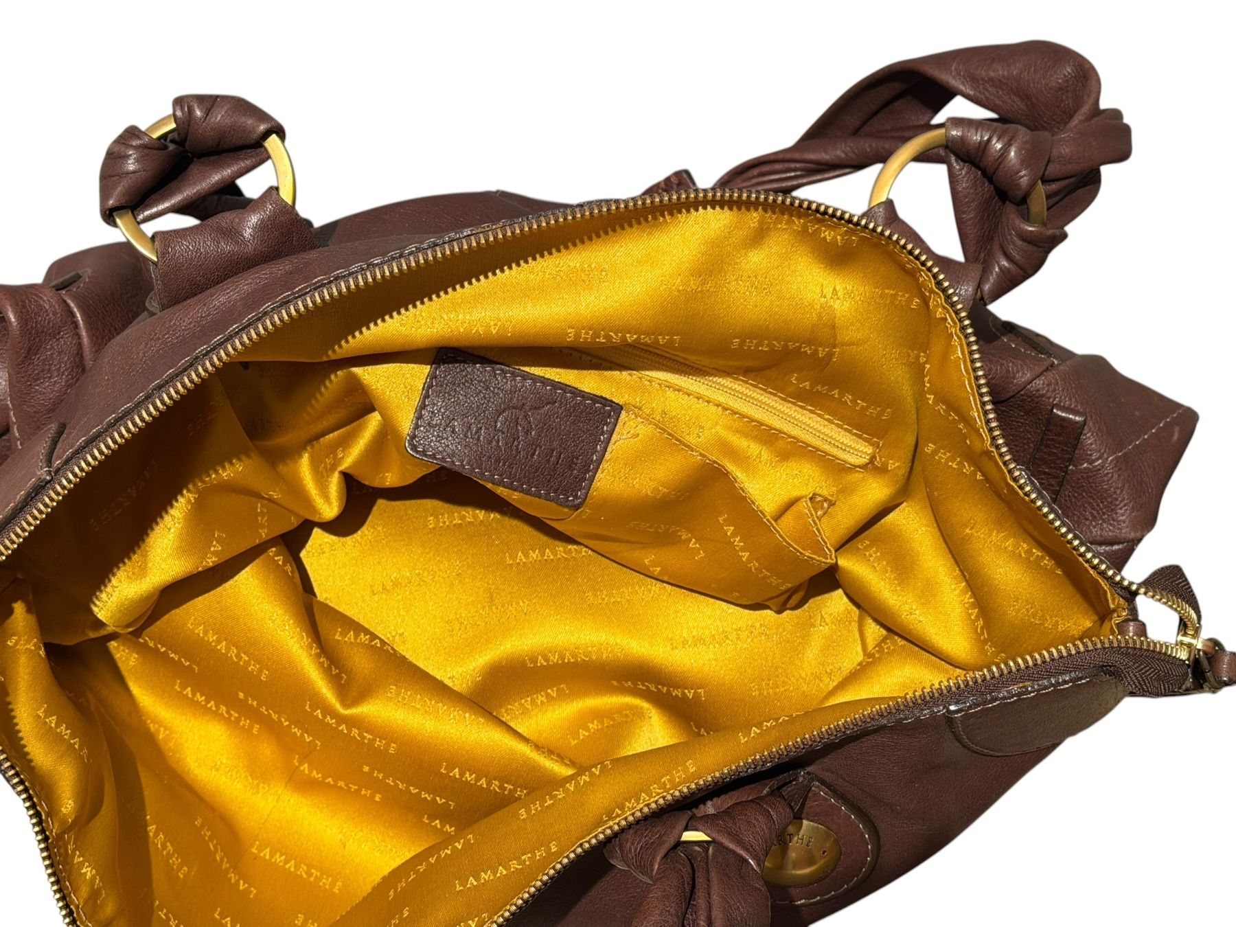 Sacs femmes: LAMARTHE LARGE BAG TASCHE ECHT LEDER BRAUN MEGA – D'occasion à LUZERN par modeundlifestyle 6