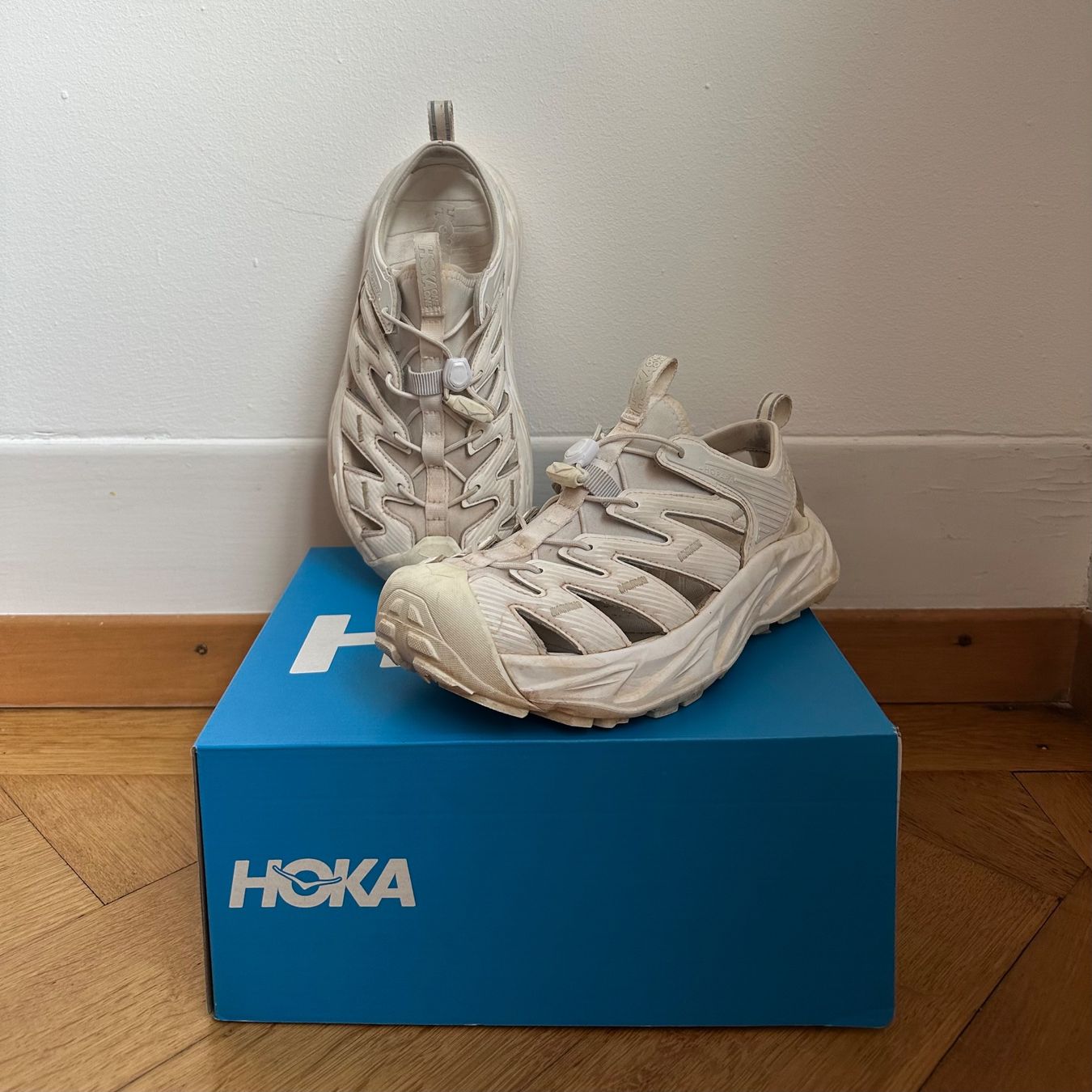 Hoka One One Scarpe da uomo: Hoka one one hopara in white – Usato da Bern venduto da nina.nmp 2
