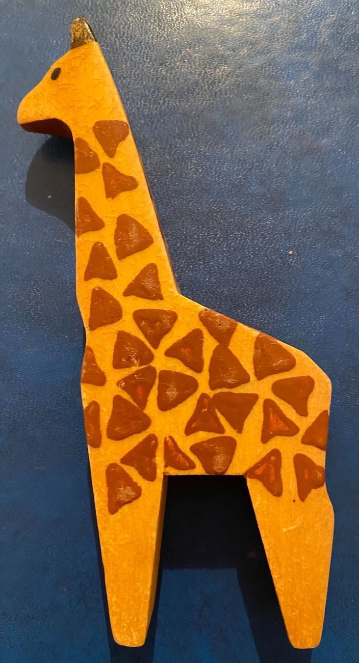 Statuette: Holzgiraffe 10 cm – Usato da Gerlikon venduto da mutzli1 1