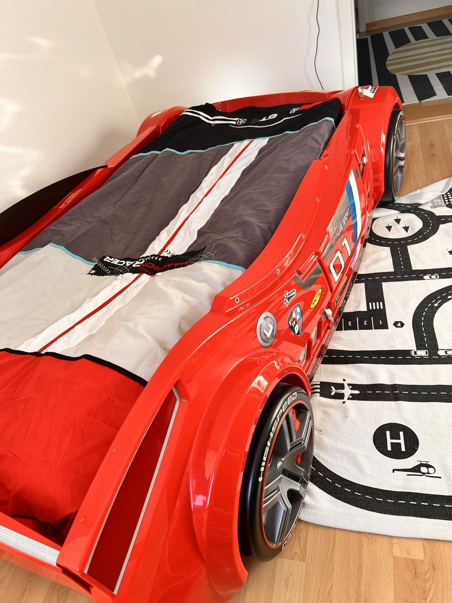 Betten: Bett Auto mit Matratze ÇİLEK – Neu (gemäss Beschreibung) aus Trimmis von htc_l87q 5