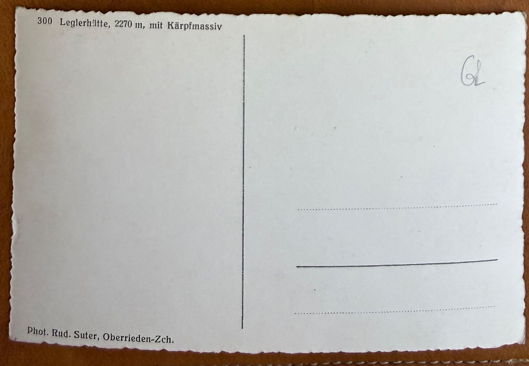 Cartoline postali: Leglerhütte - Glarus - Braunwald - AK – Usato da Lutry venduto da Ediego 1