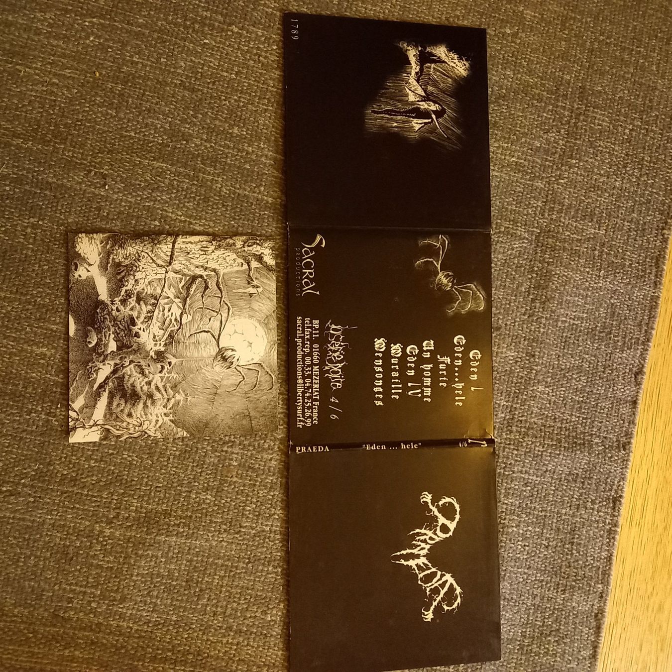 CD: Praeda - eden...(digisleeve) – Usato da St-Cergue venduto da VeganWarrior