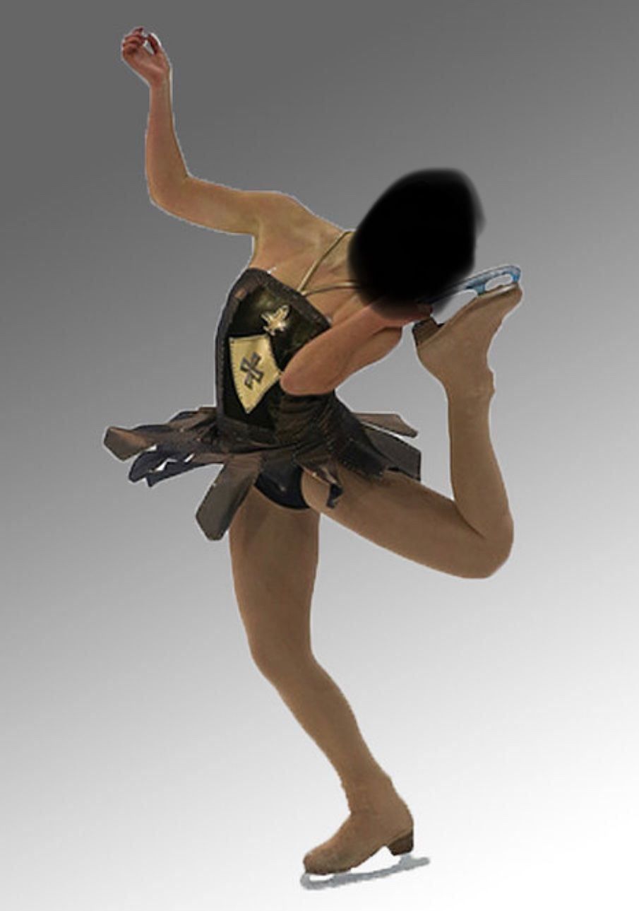 Costumi: Kürkleid Eiskunstlauf – Usato da Obfelden venduto da stmlilie 1