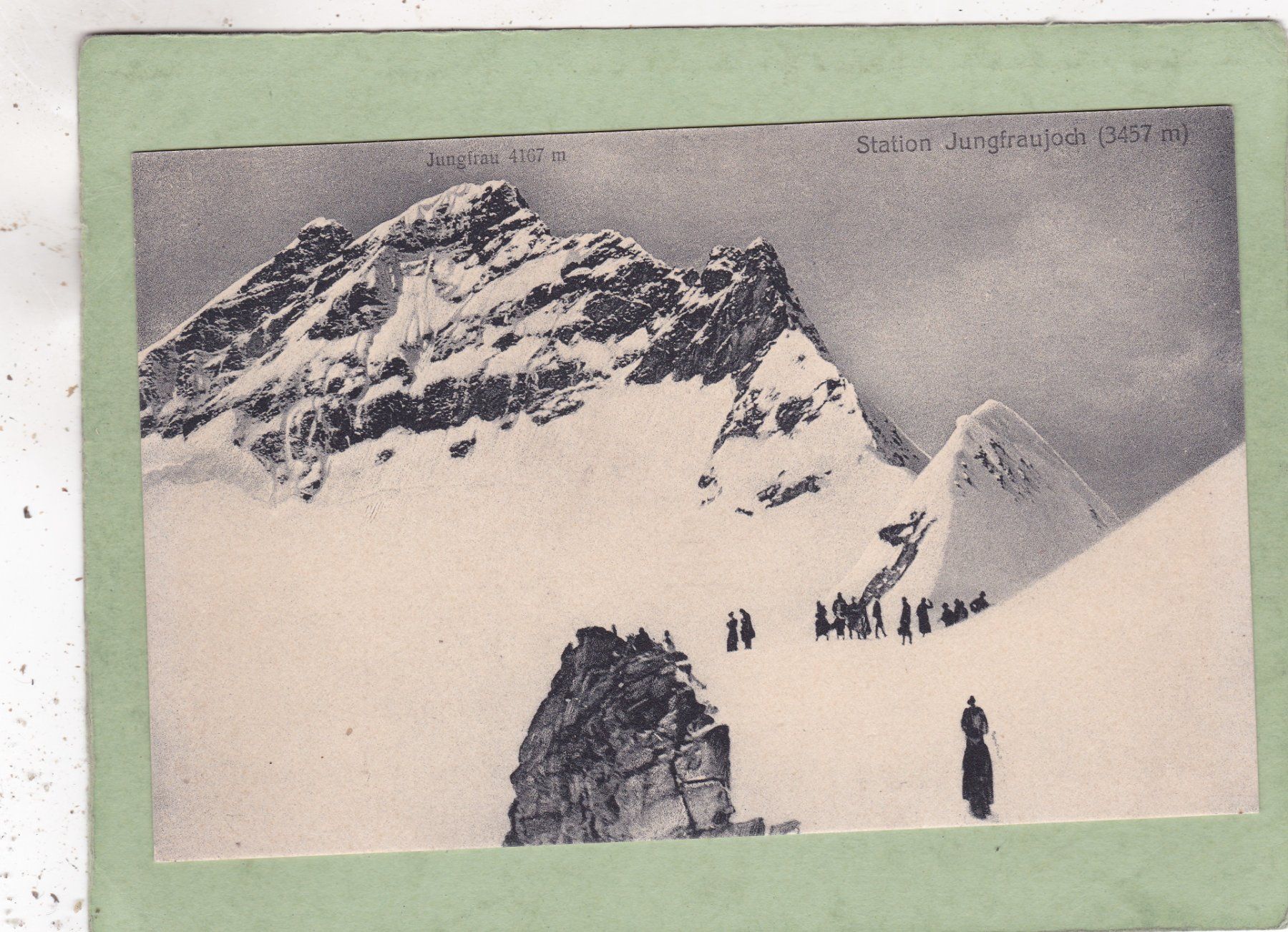 Cartoline postali: Station Jungfraujoch Jungfrau – Usato da Herisau venduto da Lisegrat2008