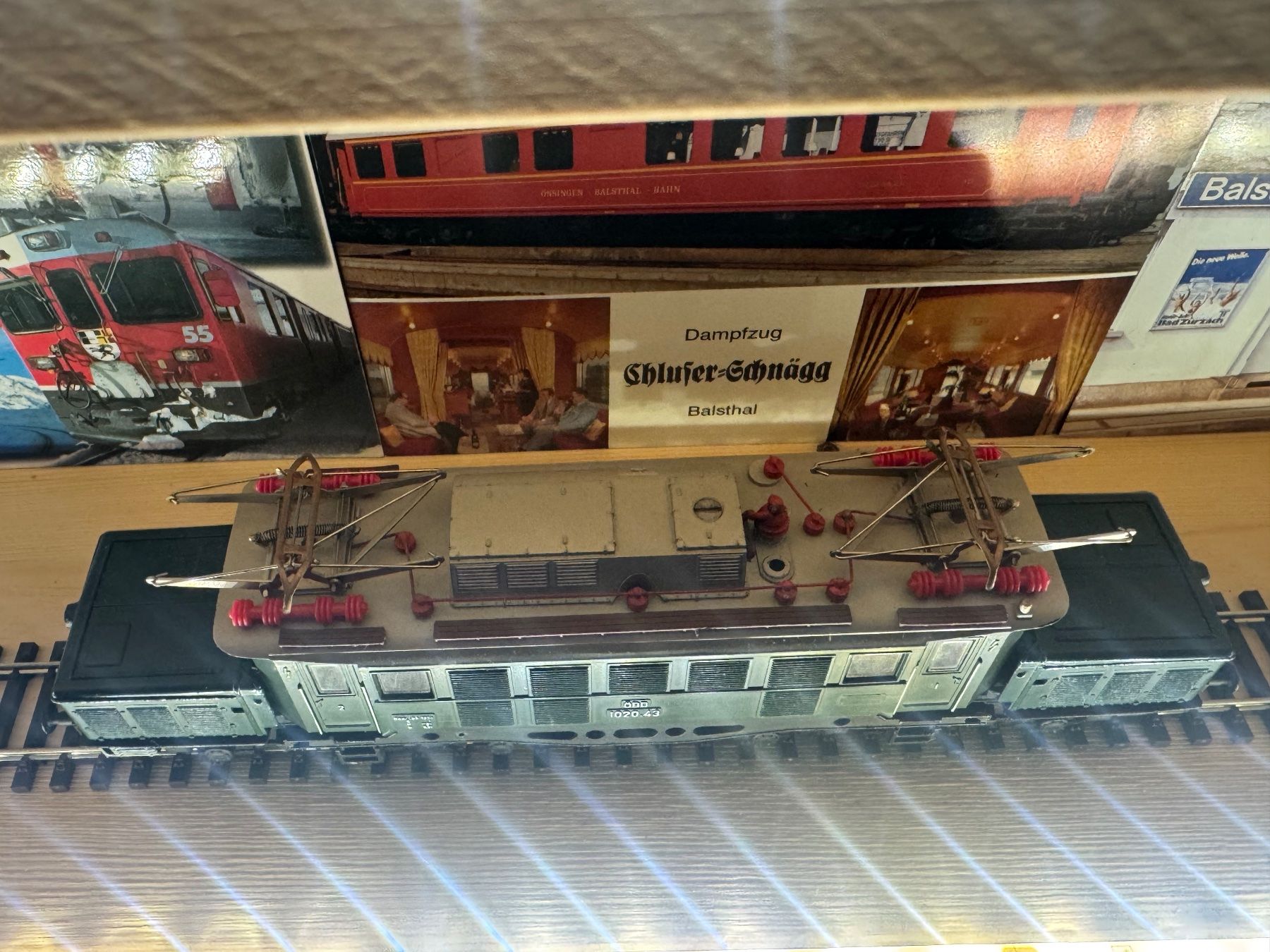 Kleinbahn Modellini di ferrovie: 1020-43 ÖBB E-Lokomotive Kleinbahn – Usato da Klarsreuti venduto da Sbirolipiero 3