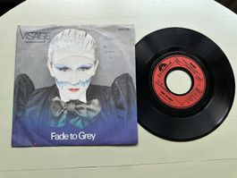 VISAGE tolle Single Kult 80's Synth New Wave Fade to grey