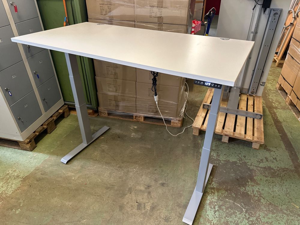 neuer Elektrischer Sitz-Steh Schreibtisch höhenverstellbar 5