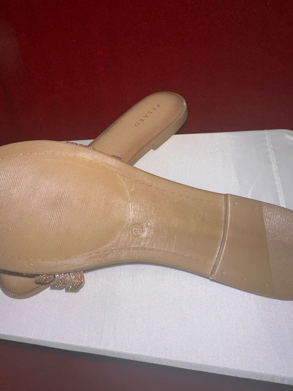 Scarpe da donna: Neue Glitzer Sandalen Pesaro Gr. 41 – Nuovo (secondo la descrizione) da Basel venduto da Blausara707 3