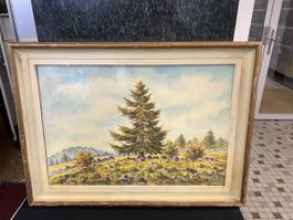 CHARLES BERNARD JEANNERET(1879-1966)Aquarelle signée