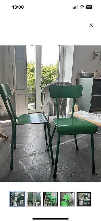 Sedie: Chaises métalliques Vintage – Usato da Lutry venduto da car_6xtf