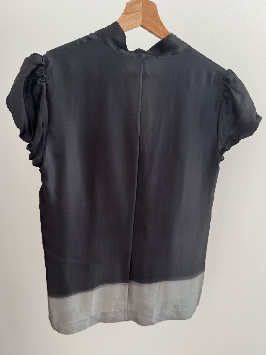 Theory Camicette: Theory 100% Seidenbluse Schwarz Gr. M – Usato da Zürich venduto da di_archive 2