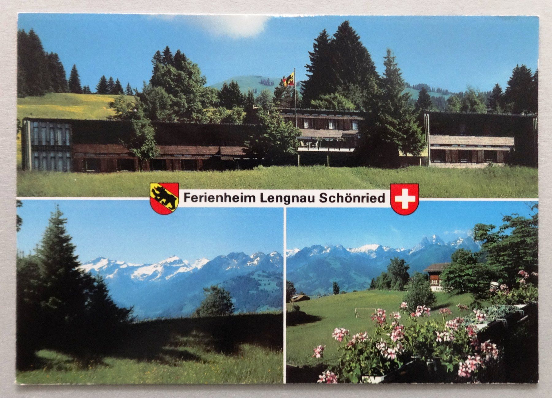 Cartes postales: Ferienheim Lengnau, Schönried B.O. – D'occasion à Fétigny par Billy2miny
