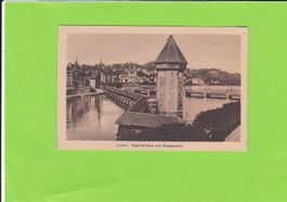 Luzern-Kapellbrücke-Wasserturm