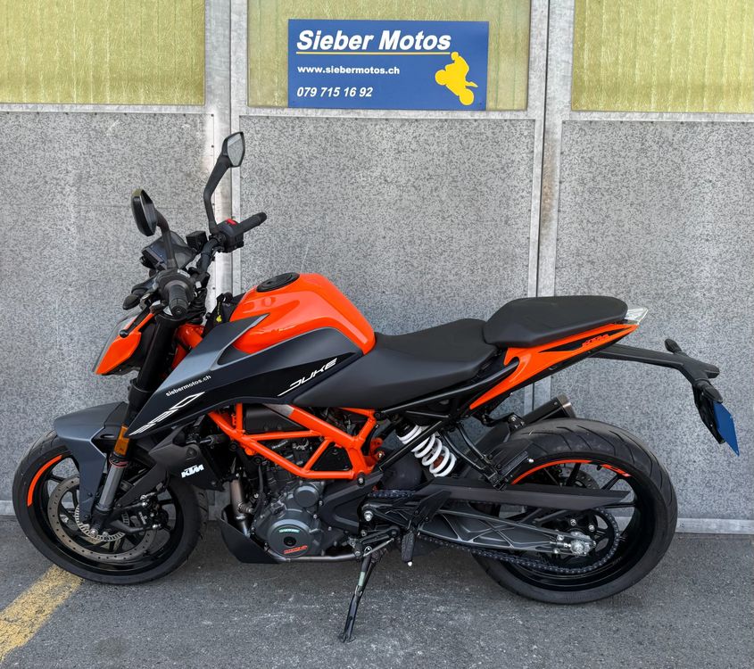 KTM Strada: KTM 390 Duke mit 4Km Laufleistung und Werksgarantie – Usato da Wil venduto da SieberMotos 2